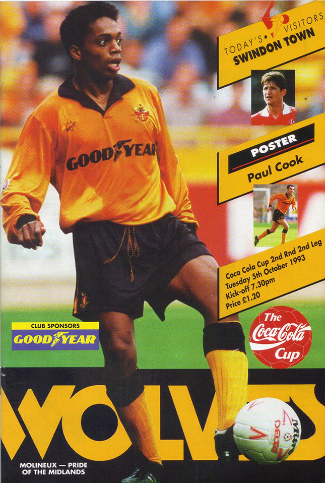 <b>Tuesday, October 5, 1993</b><br />vs. Wolverhampton Wanderers (Away)